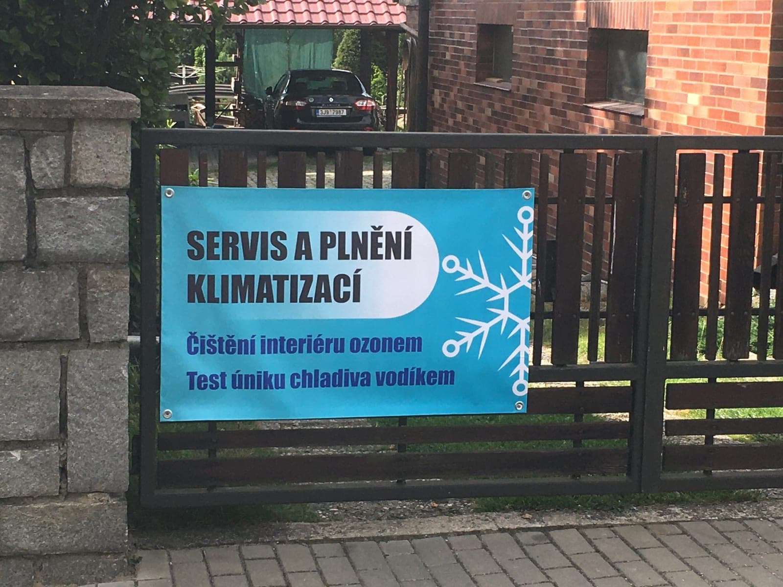 Servis a plnění klimatizací